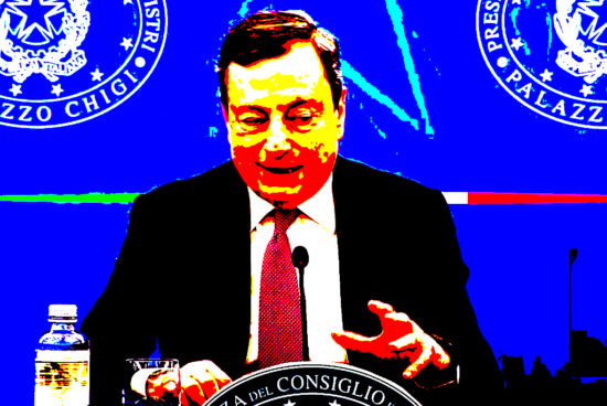 Draghi fa la guerra alla gente. Distruggerà l’Italia per unificare l’Europa. Predati come è accaduto al Sud