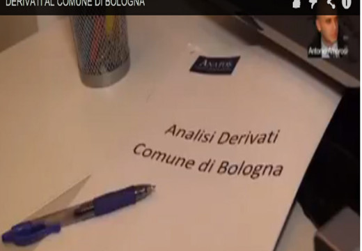 Derivati, il Comune di Bologna nega. Ma noi abbiamo i documenti