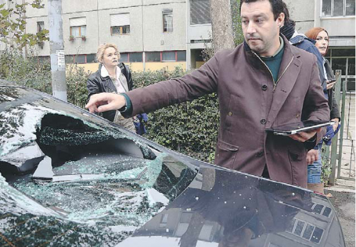 Centrale di spaccio il campo nomadi dell’aggressione a Salvini