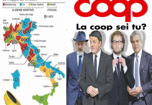 Cantone ci dà ragione sul cartello che si spartiva l’appalto più grande d’Europa ma è pronto il trucco per salvare le coop